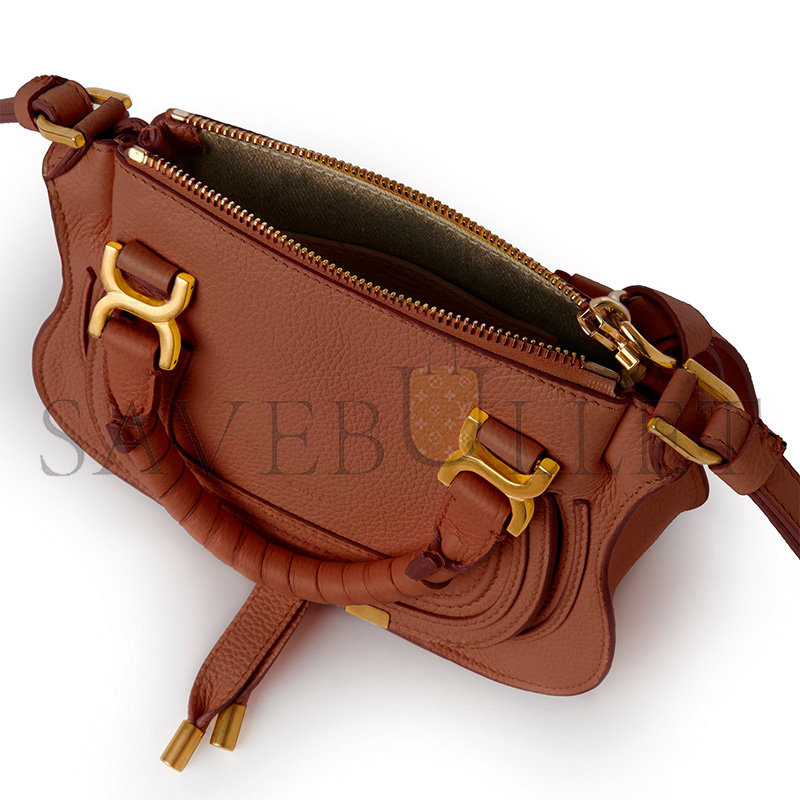 CHLOE MARCIE MINI DOUBLE CARRY BAG CHC23SS595I3125M (21*16*8cm) CHLOE MARCIE MINI DOUBLE CARRY BAG CHC23SS595I3125M (21*16*8cm)